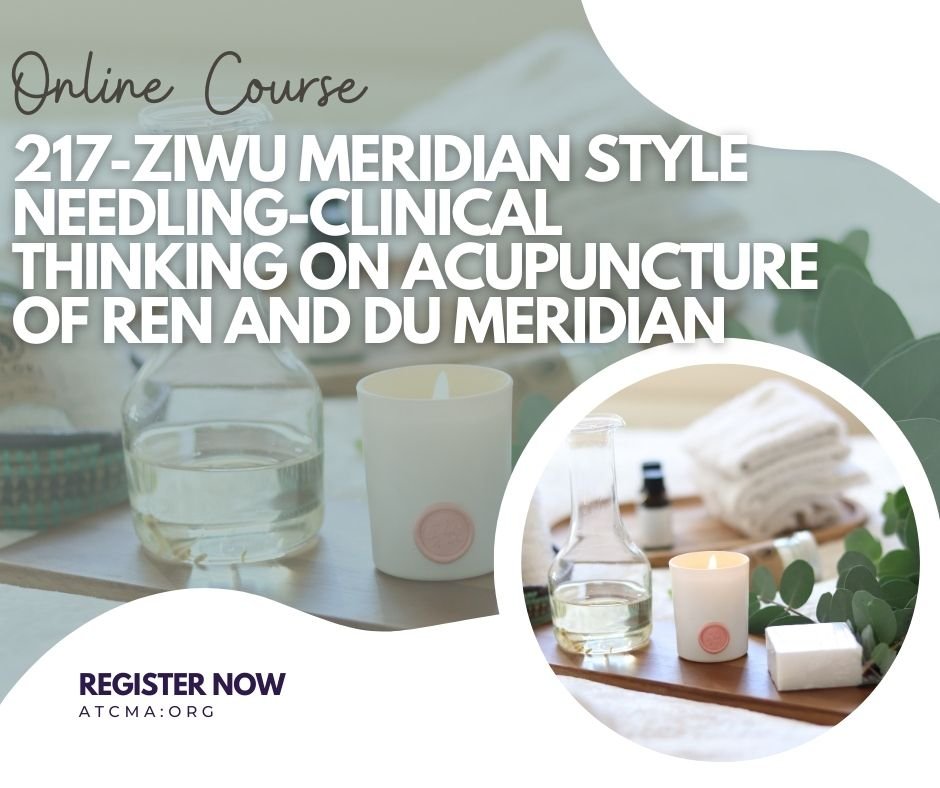 217-Ziwu Meridian Style Needling-Clinical thinking on acupuncture of Ren and Du meridian